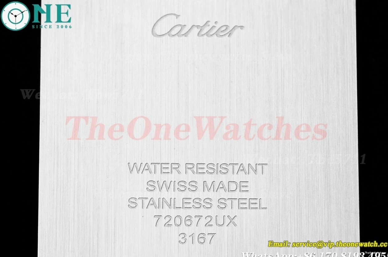 SS Dia White Solo Quartz AF LE 27.4mm Tank Dial 0411